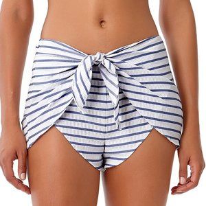 Studio Anne Cole  Beach Bunny Tie Swim Shorts Sm.